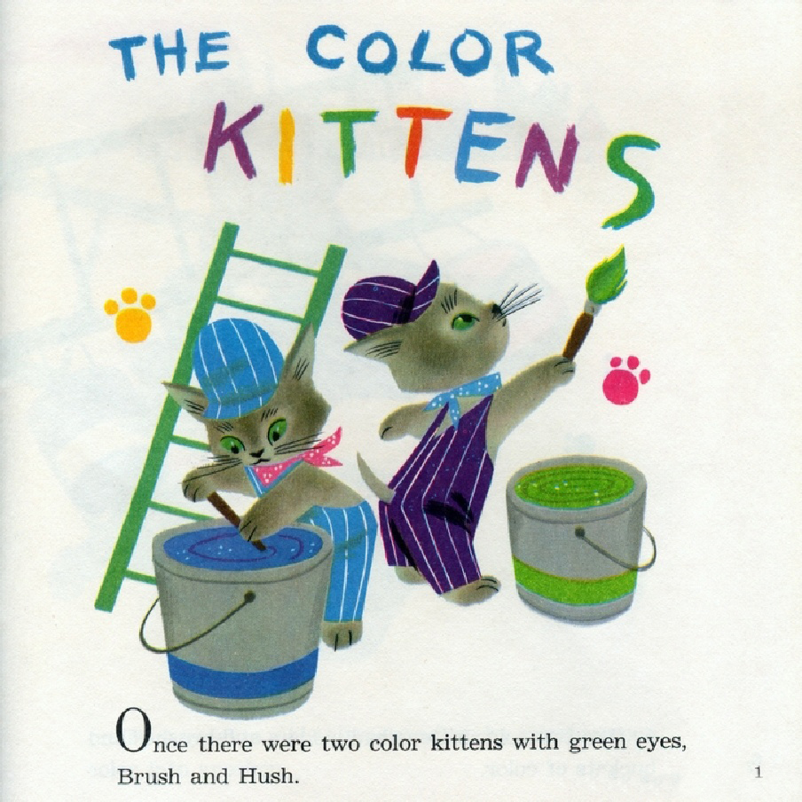 The Color Kittens (03),绘本,绘本故事,绘本阅读,故事书,童书,图画书,课外阅读